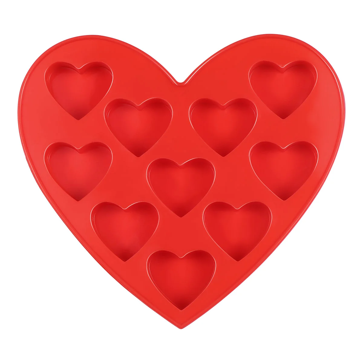 BESTOMZ 10 Cavity Heart Shaped Silicone DIY Chocolate Candy Cupcake Jelly Baking Mould Mold Ice Cube Tray (Red)
BESTOMZ 10 Cavity Heart Shaped Silicone DIY Chocolate Candy Cupcake Jelly Baking Mould Mold Ice Cube Tray (Red)