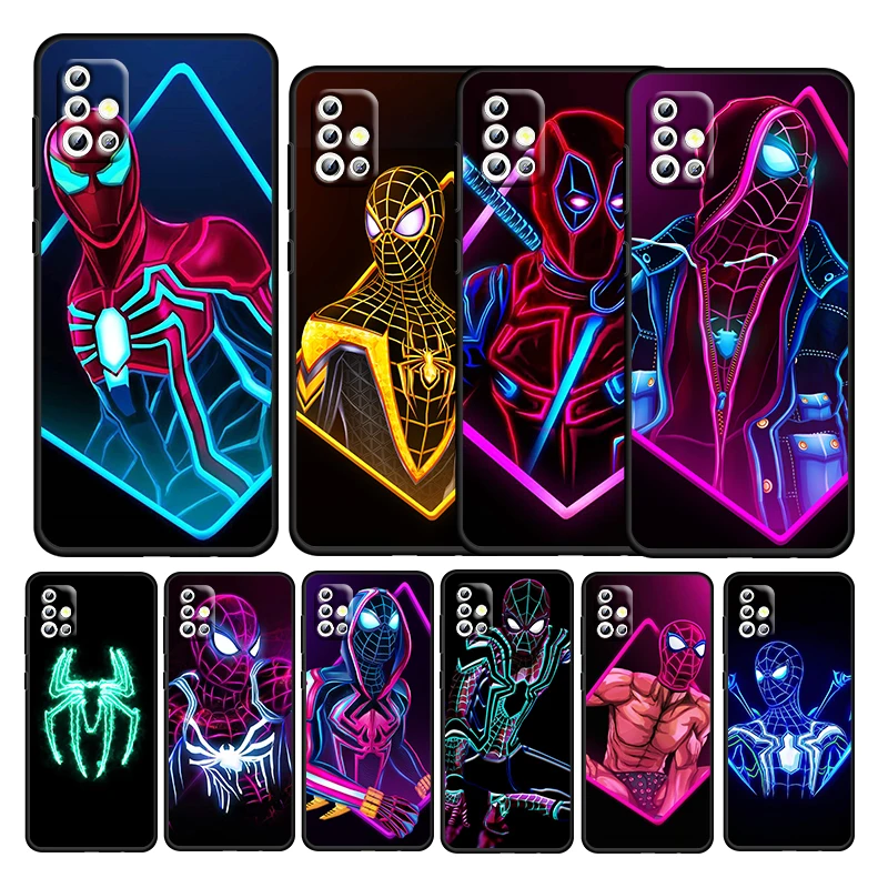 Spiderman Hot Hero Cool For Samsung Galaxy A52S A72 A71 A52 A51 A12 A32 A21S 4G 5G TPU Soft Black Silicone Phone Case Cover Capa
Spiderman Hot Hero Cool For Samsung Galaxy A52S A72 A71 A52 A51 A12 A32 A21S 4G 5G TPU Soft Black Silicone Phone Case Cover Capa