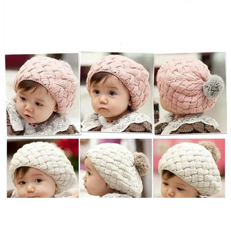 Winter Baby Hat Knit Pompom Crochet Baby Girl Beret Cap for Children Cotton Warm Caps Baby Kid Beanie Hats Photography Props
Winter Baby Hat Knit Pompom Crochet Baby Girl Beret Cap for Children Cotton Warm Caps Baby Kid Beanie Hats Photography Props
