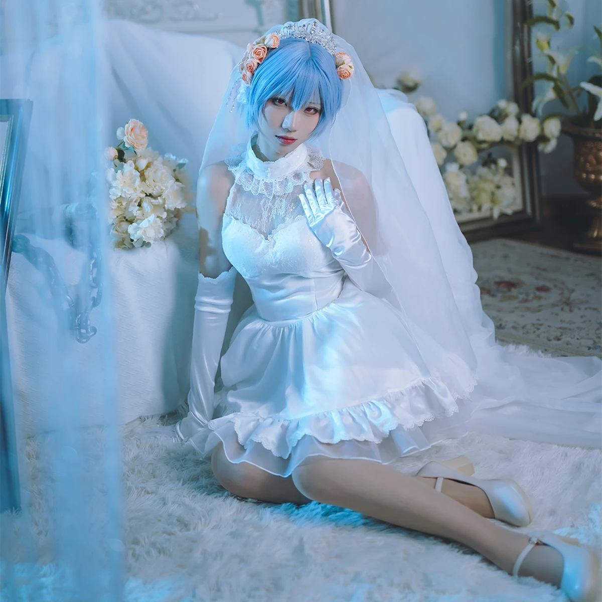 Оригинальный Женский костюм для косплея LOL Janna 
Оригинальный Женский костюм для косплея LOL Janna