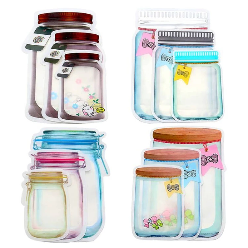 Новый Mason Jar Ziplock Сумки Многоразовые на молнии Запечатанные закуски сэндвич сумка для хранения продуктов для кухни путешествия походный Орг...
Новый Mason Jar Ziplock Сумки Многоразовые на молнии Запечатанные закуски сэндвич сумка для хранения продуктов для кухни путешествия походный Орг...