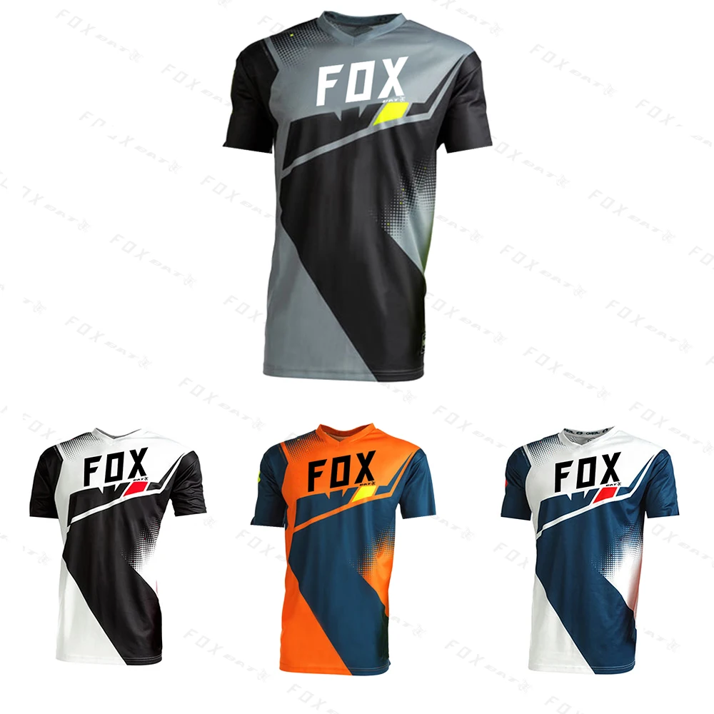 Downhill Mountain Bike MTB T Shirts Offroad DH Bat Fox Men Cycling Quick Dry Motocross Jersey Motocross Short Sportwear Clothing
Downhill Mountain Bike MTB T Shirts Offroad DH Bat Fox Men Cycling Quick Dry Motocross Jersey Motocross Short Sportwear Clothing