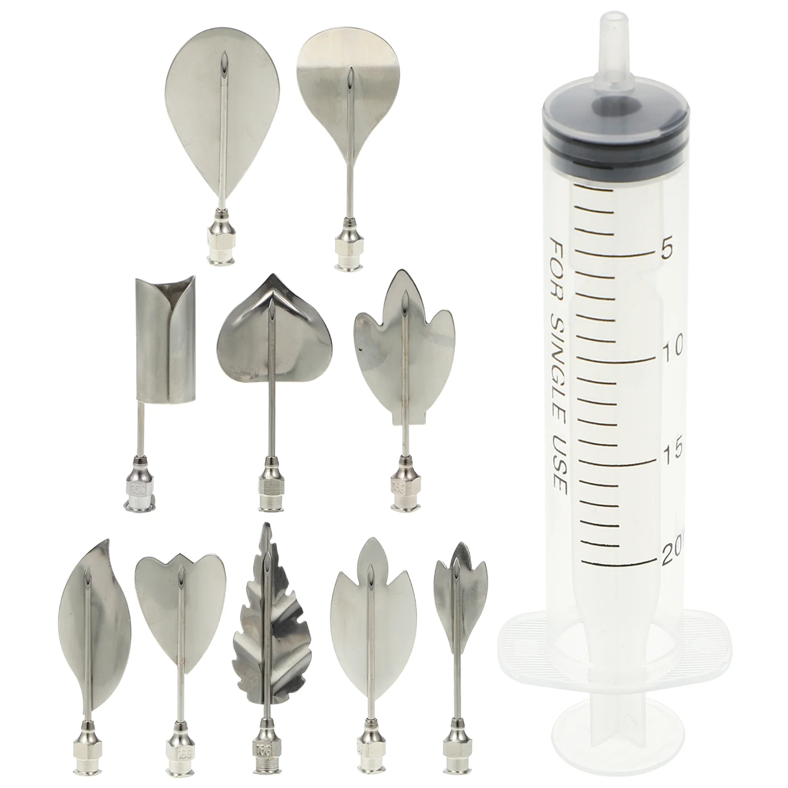 Cake Tools Gelatin Jelly Decorating Flower Pudding Nozzle Tool Kit 3D Baking Needles Nozzles Pastry Dessert Syringe Supplies
Cake Tools Gelatin Jelly Decorating Flower Pudding Nozzle Tool Kit 3D Baking Needles Nozzles Pastry Dessert Syringe Supplies