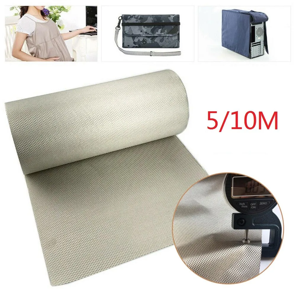 5/10M Diamond Check Anti-Magnetic Anti Radiation Shielding Fabric Conductive Cloth For High-level Electromagnetic Shielding
5/10M Diamond Check Anti-Magnetic Anti Radiation Shielding Fabric Conductive Cloth For High-level Electromagnetic Shielding