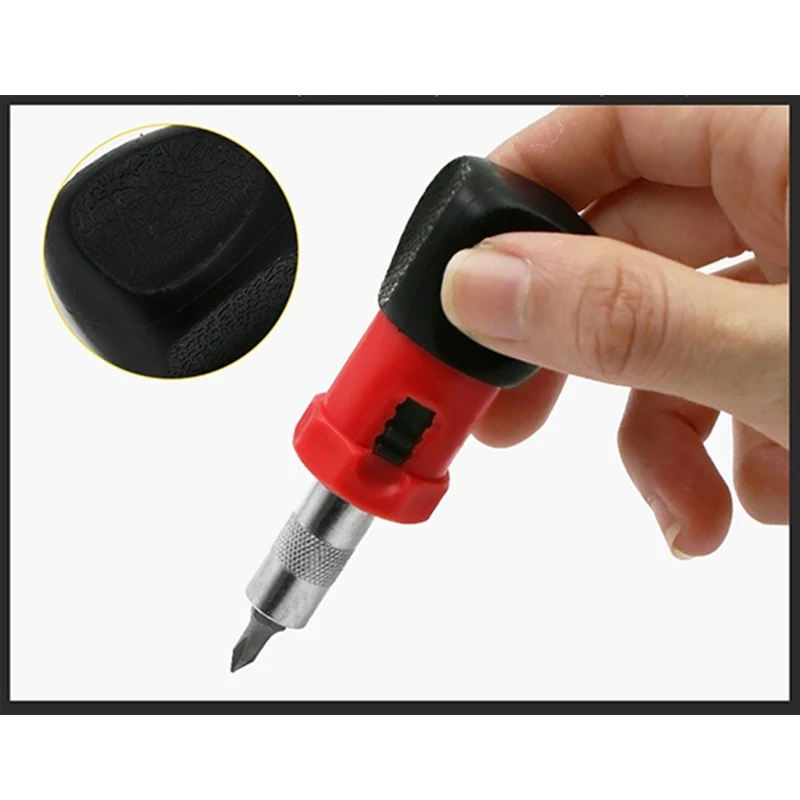 Adjustable Screwdriver Ratchet Magnetic Screwdriver Wrench Manual Repair Tool 6.35mm/1/4inches Carbon Steel & Plastic
Adjustable Screwdriver Ratchet Magnetic Screwdriver Wrench Manual Repair Tool 6.35mm/1/4inches Carbon Steel & Plastic
