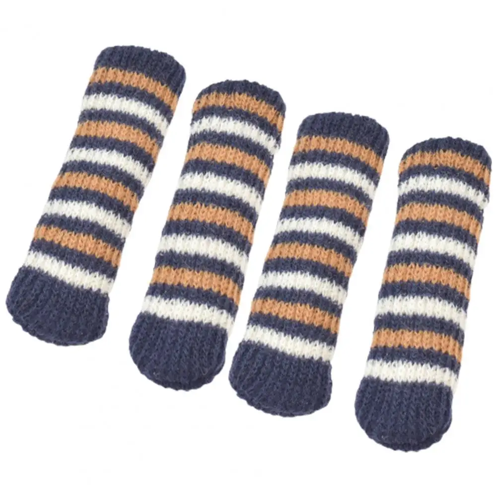 Reusable 4Pcs Durable Practical Soft Table Foot Cover Acrylic Fiber Door Handle Cover Knitted for Home 
Reusable 4Pcs Durable Practical Soft Table Foot Cover Acrylic Fiber Door Handle Cover Knitted for Home