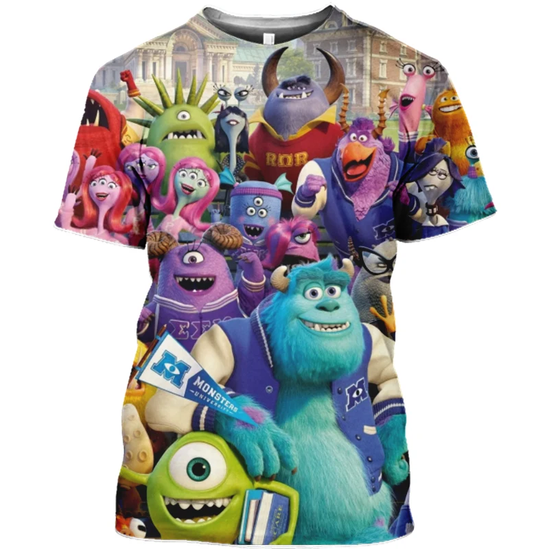 Disney 3D T-shirt Women Monsters University Beautiful Cartoon Clothing Summer Short Sleeve Ropa Aesthetic T Shirt
Disney 3D T-shirt Women Monsters University Beautiful Cartoon Clothing Summer Short Sleeve Ropa Aesthetic T Shirt
