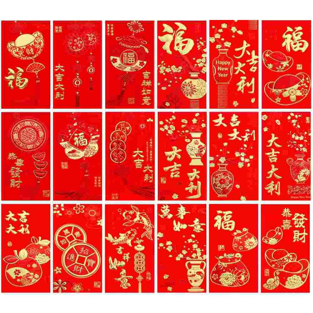 36 Pcs New Year Red Envelope Envelopes Chinese Pocket 2023 Purse Paper Lunar Cartoon Packet Rabbit
36 Pcs New Year Red Envelope Envelopes Chinese Pocket 2023 Purse Paper Lunar Cartoon Packet Rabbit