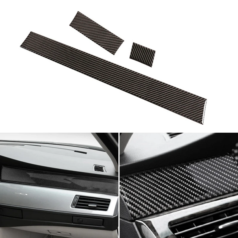 Car Styling Real Carbon Fiber Interior Center Control Side Dashboard Panel Strip Cover Trim For BMW 5 Series E60 E61 2004-2010
Car Styling Real Carbon Fiber Interior Center Control Side Dashboard Panel Strip Cover Trim For BMW 5 Series E60 E61 2004-2010