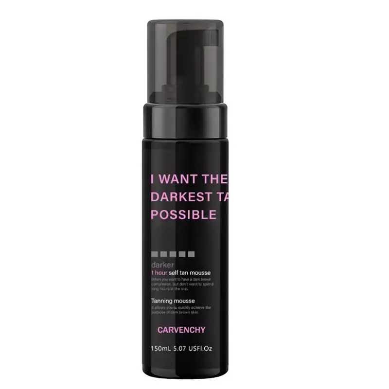 

Tanning Foam Natural Glow Instant Sun Body Mousse Self Tanner Foam Knocks Out Orange Tones Sunless Tanner With No Fake Tan Smell