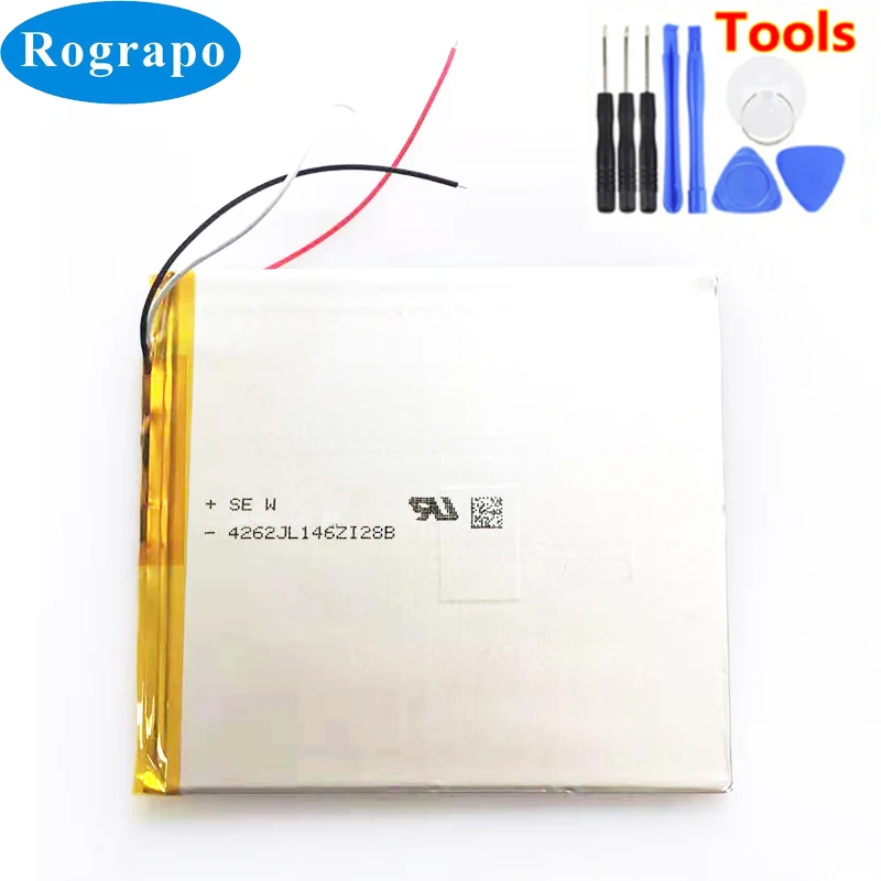 Новинка 100%, 3,7 в, 3000 мАч аккумулятор для Onyx Boox Nova, 7,8 дюймов, электронное устройство для чтения, 3 провода + Инструменты
Новинка 100%, 3,7 в, 3000 мАч аккумулятор для Onyx Boox Nova, 7,8 дюймов, электронное устройство для чтения, 3 провода + Инструменты