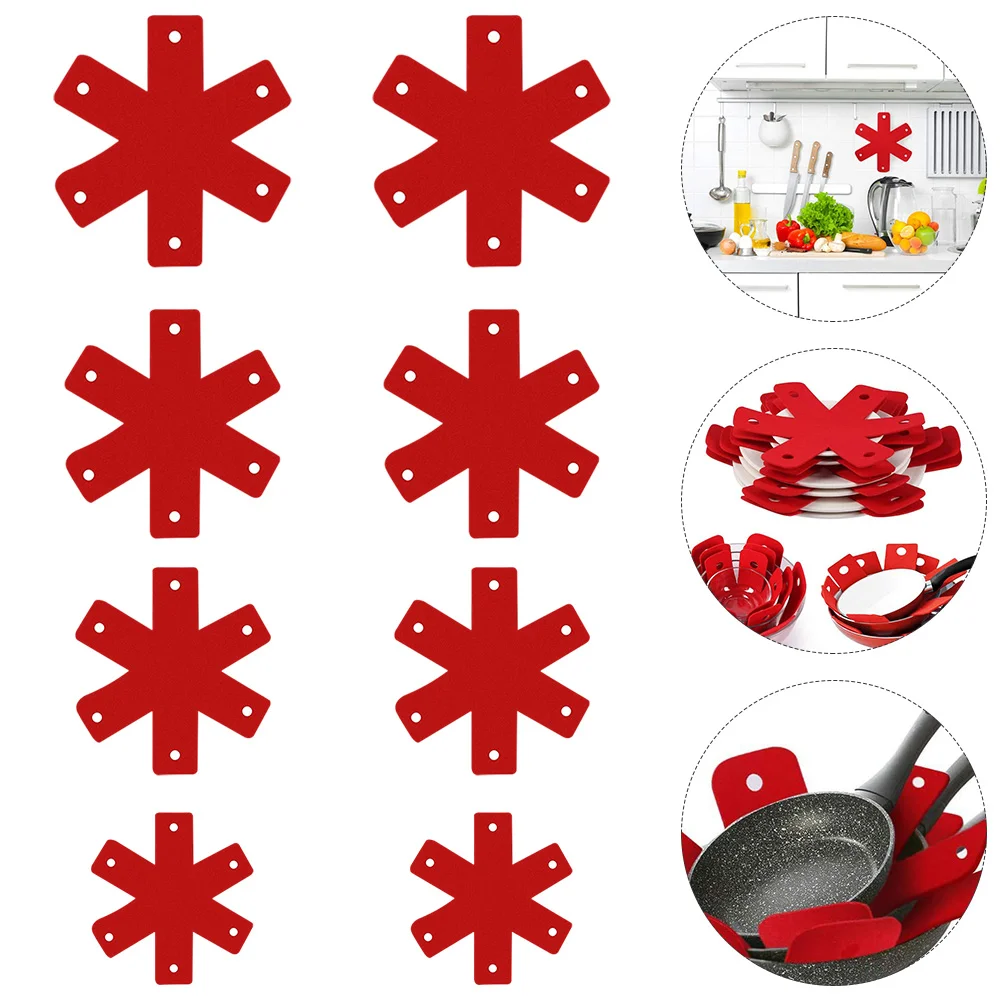 Pan Protectors Pot Felt Protector Pad Mat Cookware Divider Pads Separators Mats Proof Stacking Sauce Useful Heat Separate Liner
Pan Protectors Pot Felt Protector Pad Mat Cookware Divider Pads Separators Mats Proof Stacking Sauce Useful Heat Separate Liner