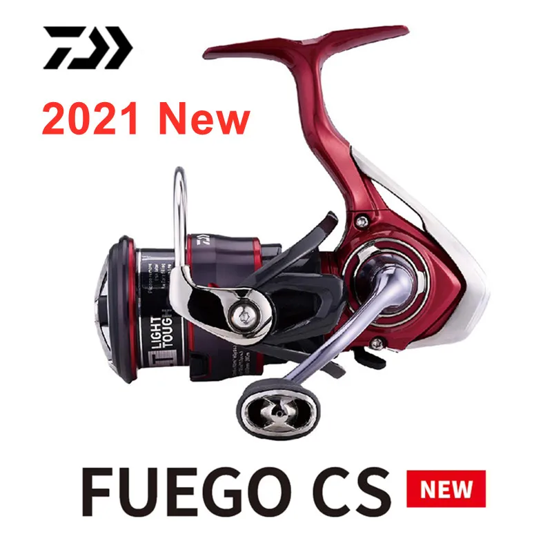 Оригинальная Рыболовная катушка для спиннинга в соленой воде Daiwa Fuego CS LT 2021 1000 2000