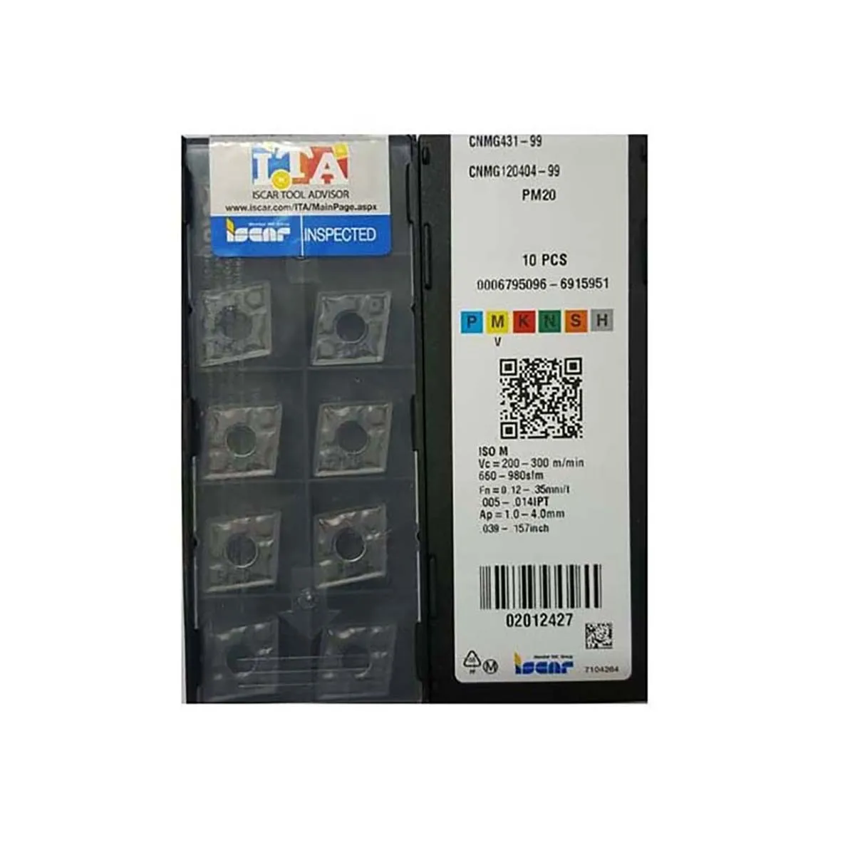 ISCAR 100% Original CNMG CNMG12 CNMG120408 CNMG120404 TF IC907 Medium Carbide Turning Inserts
ISCAR 100% Original CNMG CNMG12 CNMG120408 CNMG120404 TF IC907 Medium Carbide Turning Inserts