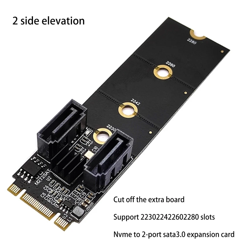 53CC 2-портовый M2 NVME на 3,0 расширительную карту JMB582 6ГБ/сек. адаптер Sata3.0
53CC 2-портовый M2 NVME на 3,0 расширительную карту JMB582 6ГБ/сек. адаптер Sata3.0