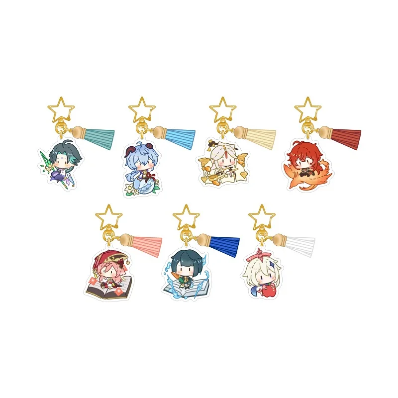 6CM Genshin Impact Anime Figure Ganyu Diluc Xiao Xingqiu Cosplay Acrylic Keychains Kawaii Bag Pendant Keyrings Fans Gift
6CM Genshin Impact Anime Figure Ganyu Diluc Xiao Xingqiu Cosplay Acrylic Keychains Kawaii Bag Pendant Keyrings Fans Gift