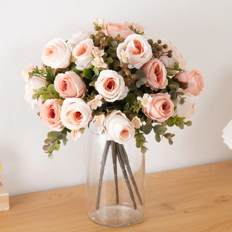 Artificial Flower Silk Classic Rose Home Living Room Dining Table Decoration Garden Wedding Celebration Party Bouquet Supplies
Artificial Flower Silk Classic Rose Home Living Room Dining Table Decoration Garden Wedding Celebration Party Bouquet Supplies