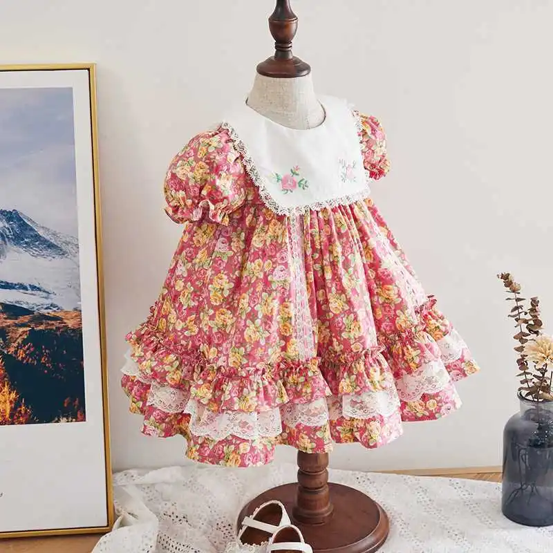 Girls Floral Dresses Kids Turkey Vintage Spanish Lolita Princess Frocks Infant Christening Gown hbz006
Girls Floral Dresses Kids Turkey Vintage Spanish Lolita Princess Frocks Infant Christening Gown hbz006