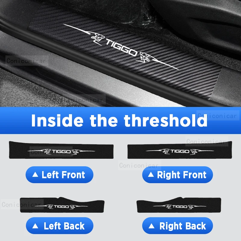 Для Chery Tiggo 7 Pro Max 2022-2024 Автомобильная защитная дверь для задних ворот, текстурные аксессуары из углеродного волокна, кожаная Автомобильная наклейка 
Для Chery Tiggo 7 Pro Max 2022-2024 Автомобильная защитная дверь для задних ворот, текстурные аксессуары из углеродного волокна, кожаная Автомобильная наклейка