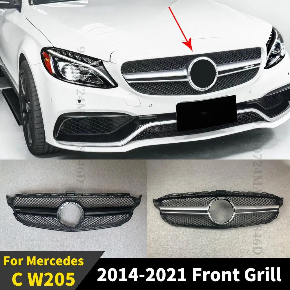 Center Front Bumper Grille Inlet Grill For Mercedes Benz C W205 C43 C180 C200 C205 C260 C250 C300 2014-2021 AMG Style Body Kit
Center Front Bumper Grille Inlet Grill For Mercedes Benz C W205 C43 C180 C200 C205 C260 C250 C300 2014-2021 AMG Style Body Kit