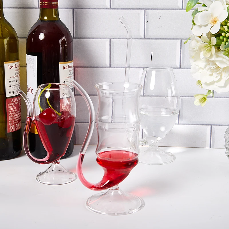 Creative Wine Cup Cocktail Glass Cup Whiskey Glass Heat Resistant Glass Cup With Straw For Drink Home Party Bar Club
Creative Wine Cup Cocktail Glass Cup Whiskey Glass Heat Resistant Glass Cup With Straw For Drink Home Party Bar Club