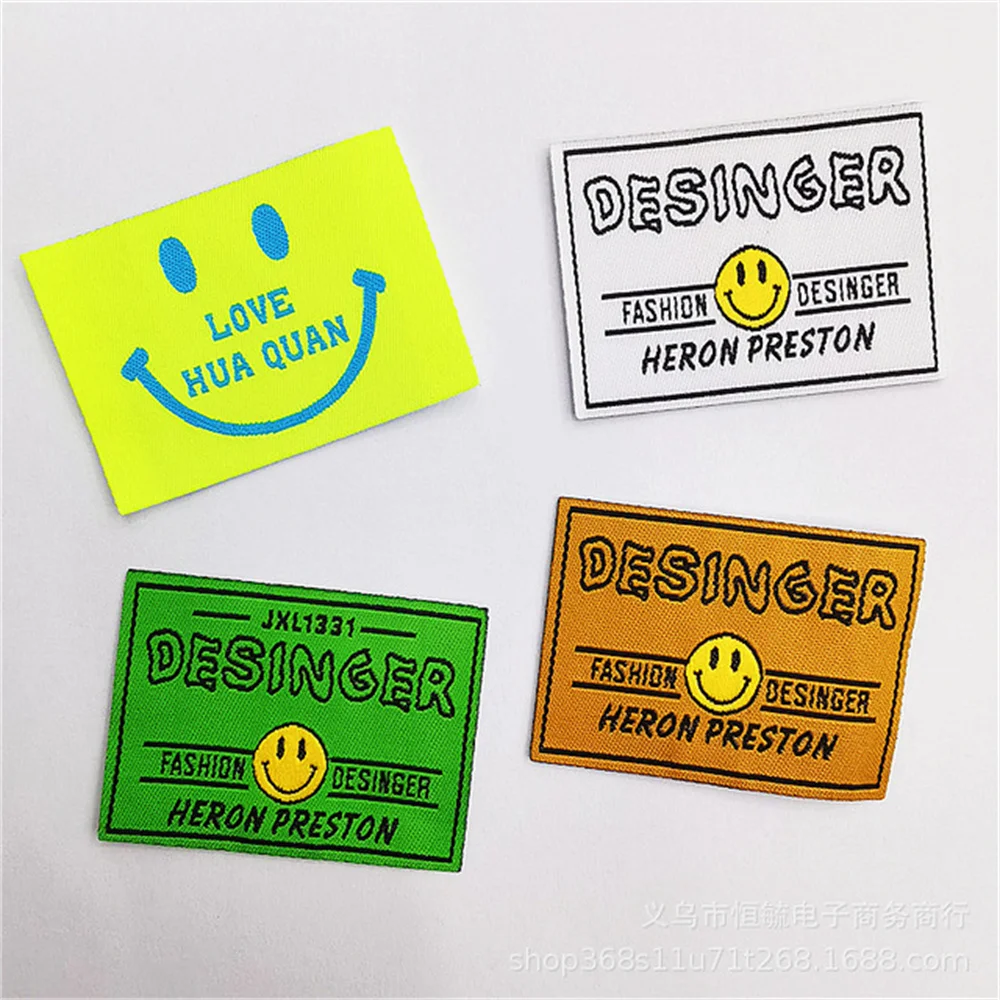 4Pcs/lot Smiling face tags Handmade DIY Cotton Weaving Embroidery Patch Clothing Cloth Paste Decoration Sewing Accessories
4Pcs/lot Smiling face tags Handmade DIY Cotton Weaving Embroidery Patch Clothing Cloth Paste Decoration Sewing Accessories