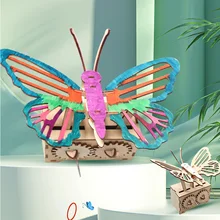Creative Butterfly DIY Models & Building Toy Science &Education Model Toy For Children Gift Toy