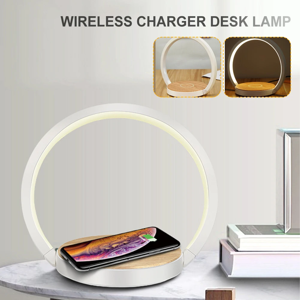 LED Bedside Lamp with Wireless Charger 3-Level Touch Control Nightlight Eye-Caring Reading Desk Lamp for Bedroom Office Dorm
LED Bedside Lamp with Wireless Charger 3-Level Touch Control Nightlight Eye-Caring Reading Desk Lamp for Bedroom Office Dorm