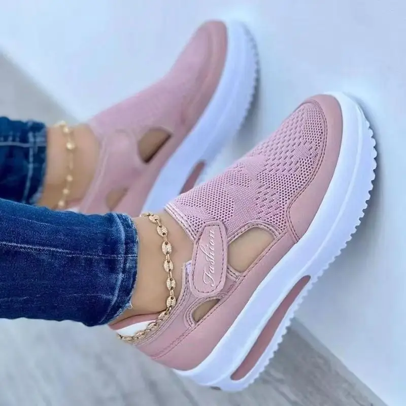New Low-top Single Shoes Women's Thick-soled Mesh Shoes Women's Platform Large Size Fashion Shoes Tenis De Luxo Feminino
New Low-top Single Shoes Women's Thick-soled Mesh Shoes Women's Platform Large Size Fashion Shoes Tenis De Luxo Feminino