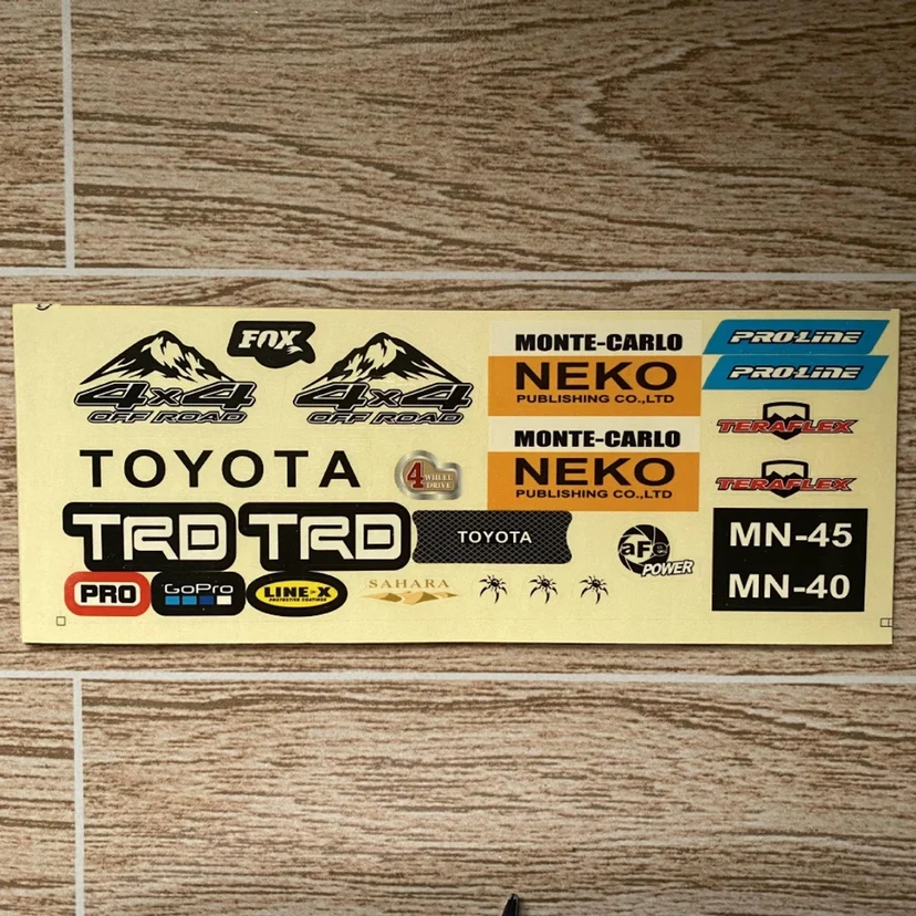 1/12RC внешняя наклейка для внедорожника, украшение для Mangniu Land Rover Defender mn99s-Cherokee 78, радиоуправляемый автомобиль, сделай сам, моделирование
1/12RC внешняя наклейка для внедорожника, украшение для Mangniu Land Rover Defender mn99s-Cherokee 78, радиоуправляемый автомобиль, сделай сам, моделирование