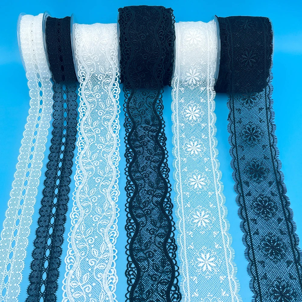 High Quality Cheap Crochet Flowers Narrow Stretch Elastic Lace Trim In White For Garments
High Quality Cheap Crochet Flowers Narrow Stretch Elastic Lace Trim In White For Garments