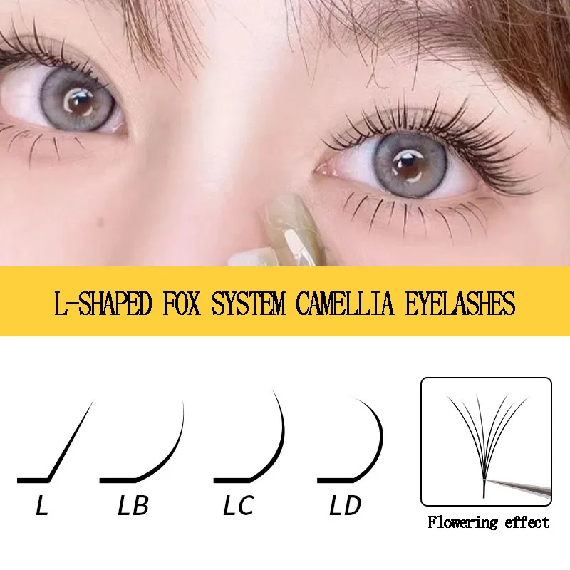 New fox Camellia L-shaped Extensions Eyelash Store for Chinese Lengthens Supplies High Quality Professional Makeup Cosmetics
New fox Camellia L-shaped Extensions Eyelash Store for Chinese Lengthens Supplies High Quality Professional Makeup Cosmetics