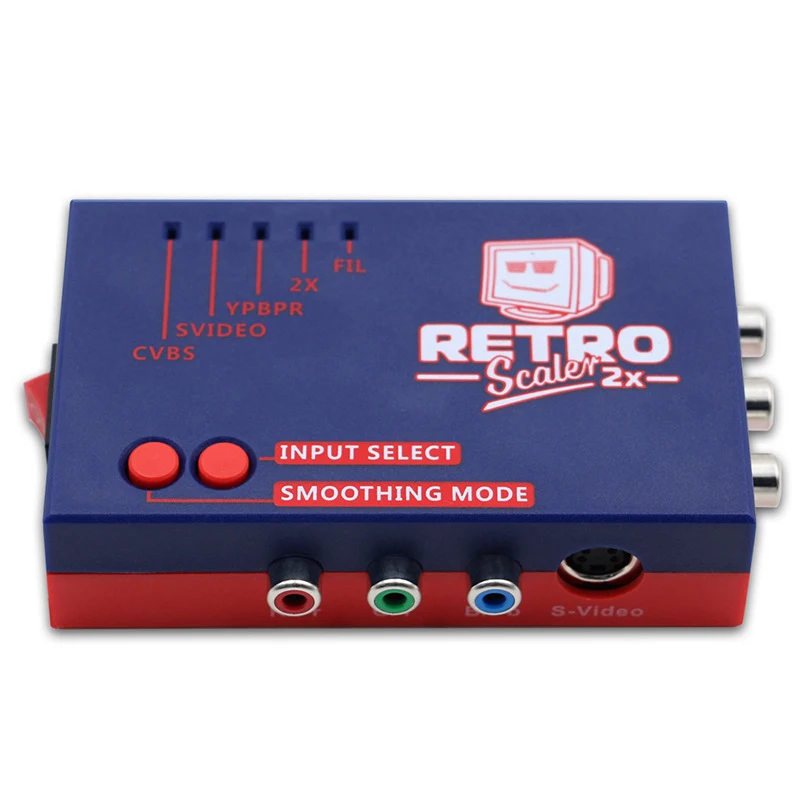 Устройство для подключения ретро-консолей, AV/HDMI, Retroscaler 2X, алгоритм деинтерлейсинга, для PS2, N64, NES, Sega Dreamcast, Saturn, Md1, Md2
Устройство для подключения ретро-консолей, AV/HDMI, Retroscaler 2X, алгоритм деинтерлейсинга, для PS2, N64, NES, Sega Dreamcast, Saturn, Md1, Md2