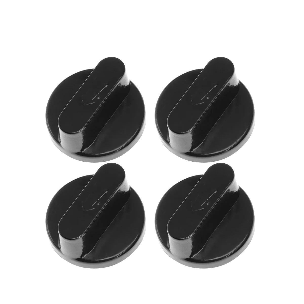 4 PCS Plastic Gas Stove Knobs Replacement Embedded Stove (Black) Handles 
4 PCS Plastic Gas Stove Knobs Replacement Embedded Stove (Black) Handles