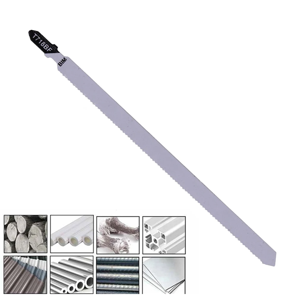 1pc 180mm T718BF Jigsaw Blades Reciprocating Saw Blades Cutter For Thin Metal Softwood Chipboard Wood Core Plywood Cutting
1pc 180mm T718BF Jigsaw Blades Reciprocating Saw Blades Cutter For Thin Metal Softwood Chipboard Wood Core Plywood Cutting
