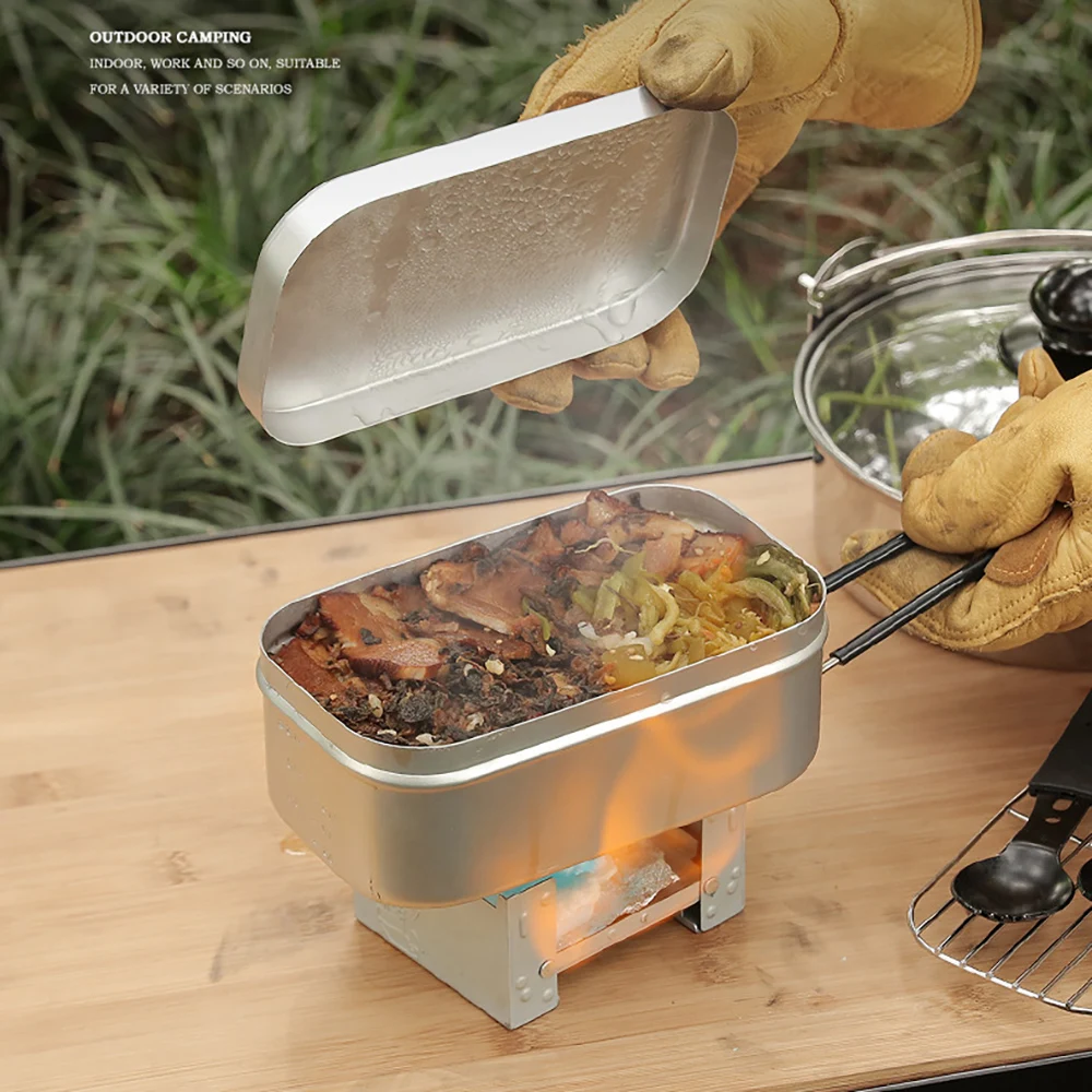 Lunch Box Portable Mess Tin BBQ Picnic Outdoor Camping Tableware Aluminum Tourist Cookware Bowl Pan with Lid Equipment
Lunch Box Portable Mess Tin BBQ Picnic Outdoor Camping Tableware Aluminum Tourist Cookware Bowl Pan with Lid Equipment
