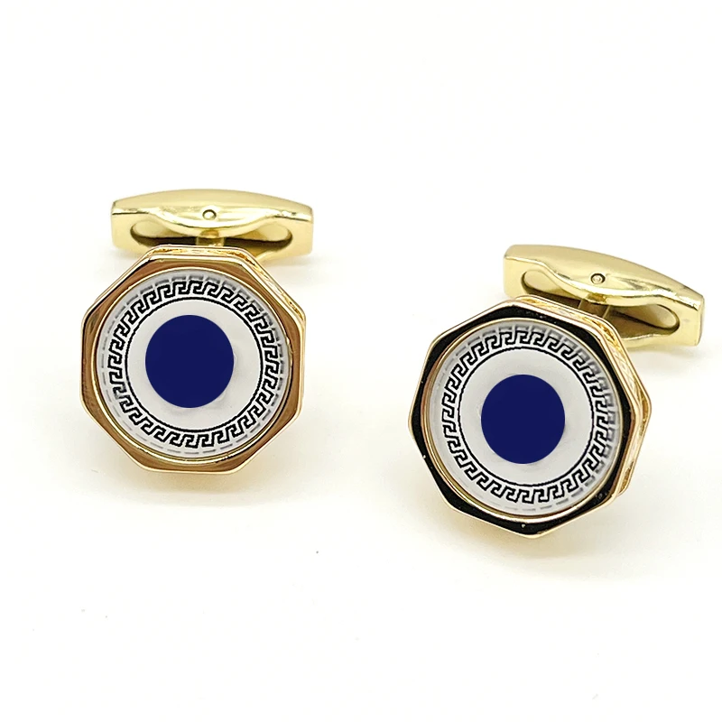 LAN MB Cufflinks Octagon Design 4 Colors With Stars Luxury Jewelry For Men Wedding Gifts M19
LAN MB Cufflinks Octagon Design 4 Colors With Stars Luxury Jewelry For Men Wedding Gifts M19