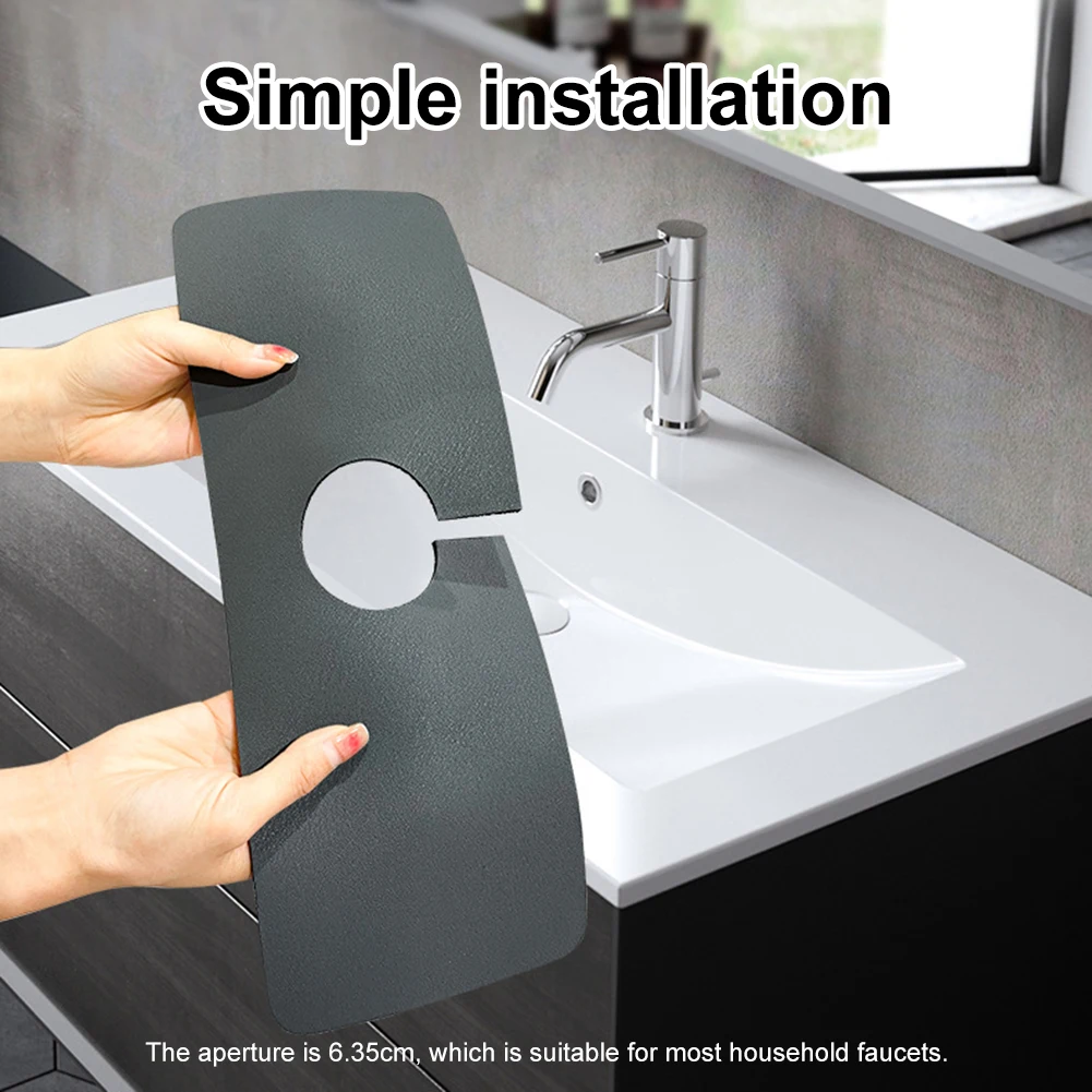 Faucet Absorbent Mat Washable Sink Mats Sink Drip Catcher Splash Guard Faster Drying Sink Protectors for Kitchen Bathroom
Faucet Absorbent Mat Washable Sink Mats Sink Drip Catcher Splash Guard Faster Drying Sink Protectors for Kitchen Bathroom