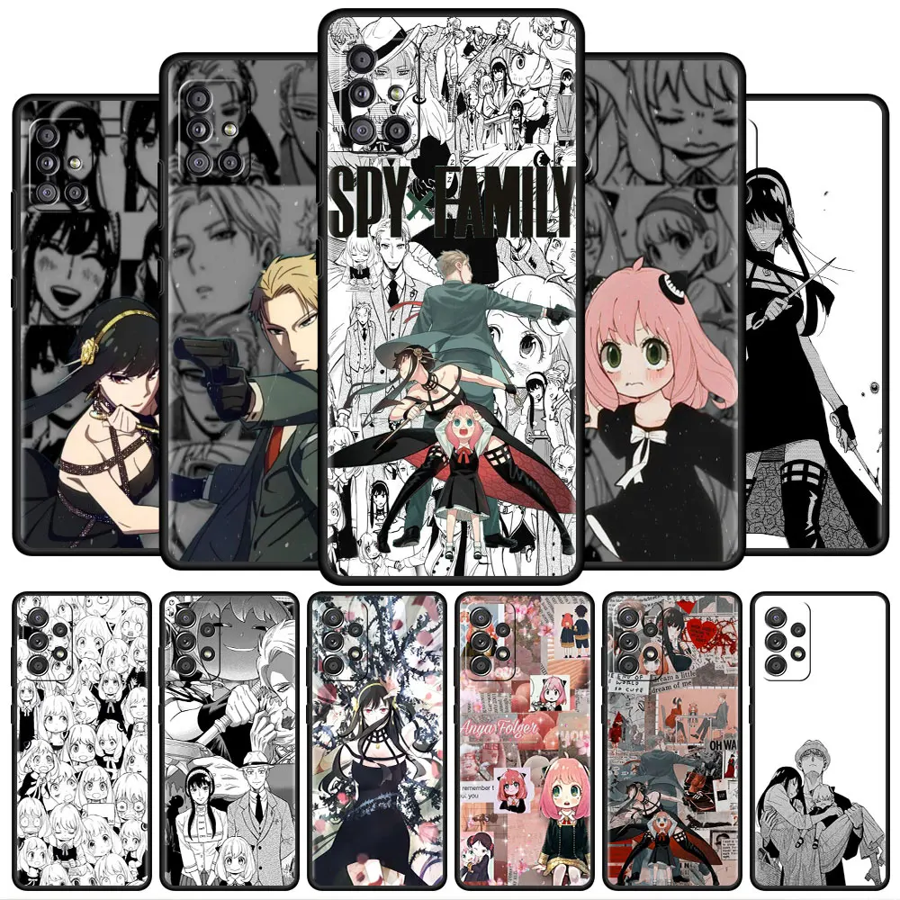 Spy Family Strix Anya Black Case for Samsung Galaxy A52 A71 A51 A12 A21s A31 A50 A72 A53 A41 A32 A02s A11 ShockProof Funda Cover 
Spy Family Strix Anya Black Case for Samsung Galaxy A52 A71 A51 A12 A21s A31 A50 A72 A53 A41 A32 A02s A11 ShockProof Funda Cover