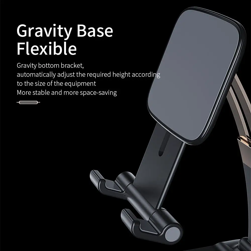 Ergonomic Foldable Desktop Phone Stand Tablet Support Adjustable Gravity Smartphone Mount Cellphone Holder
Ergonomic Foldable Desktop Phone Stand Tablet Support Adjustable Gravity Smartphone Mount Cellphone Holder