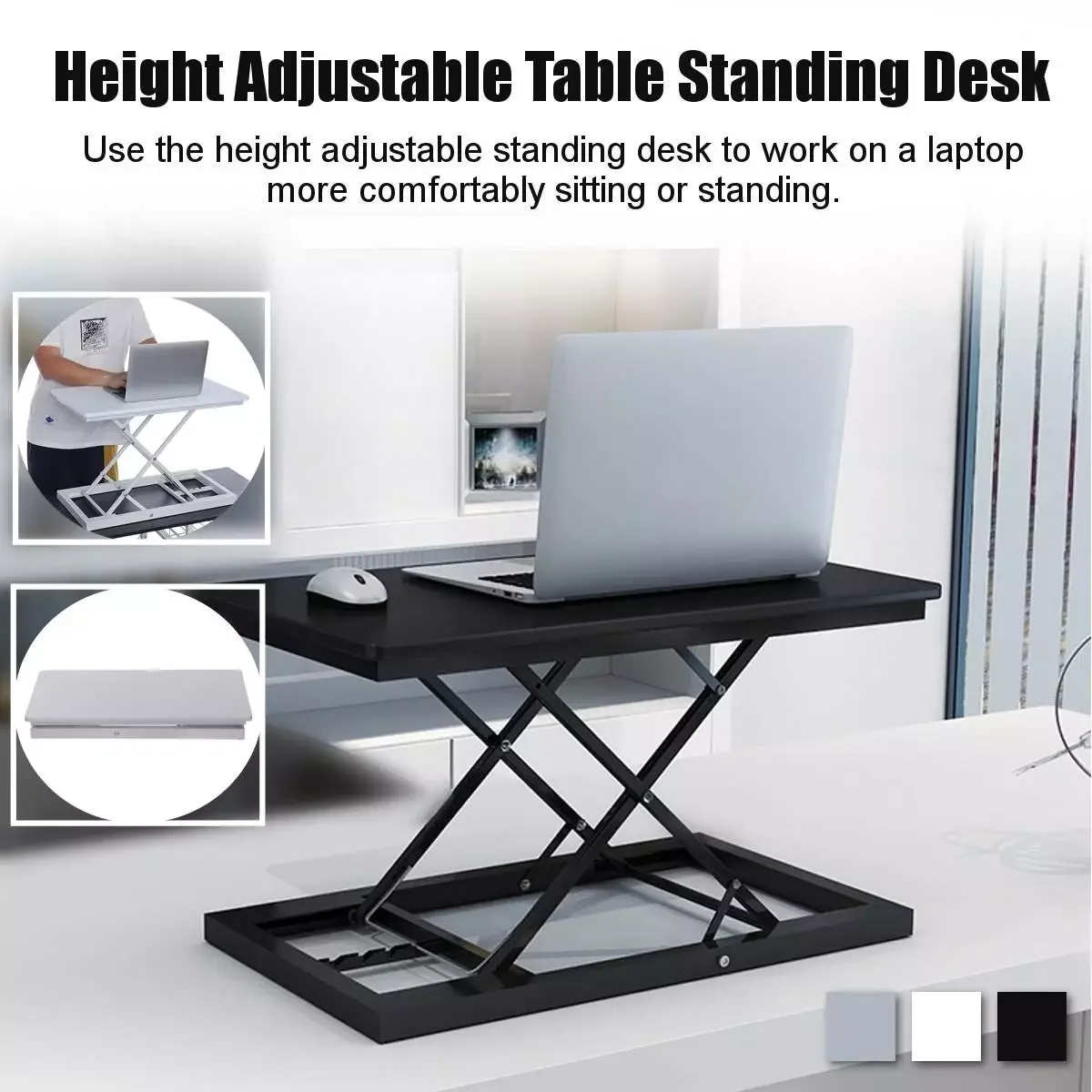 Laptop Stand Height Adjustable Aluminum Alloy Notebook Stand Portable Laptop Holder Folding Non-Slip Bracket Table Desk Support
Laptop Stand Height Adjustable Aluminum Alloy Notebook Stand Portable Laptop Holder Folding Non-Slip Bracket Table Desk Support