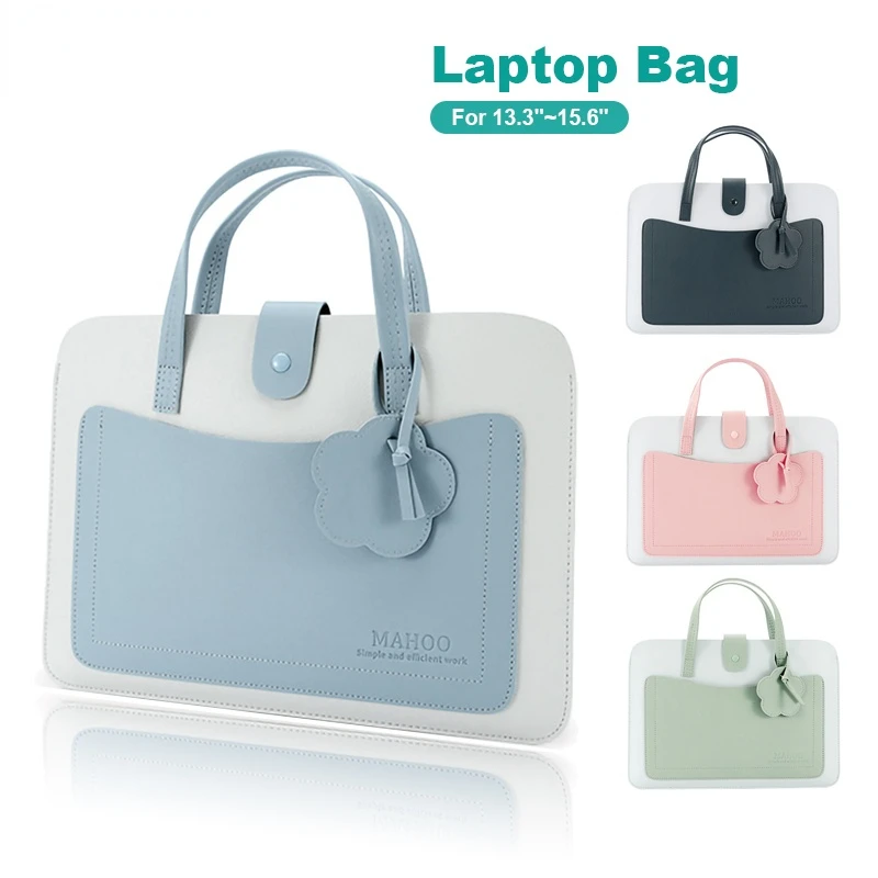 Laptop Bag Notebook 15.6 13.3 14 Inch Tablet Protective Cover Lady Cute Color Matching Fresh Pu Leather Bag
Laptop Bag Notebook 15.6 13.3 14 Inch Tablet Protective Cover Lady Cute Color Matching Fresh Pu Leather Bag