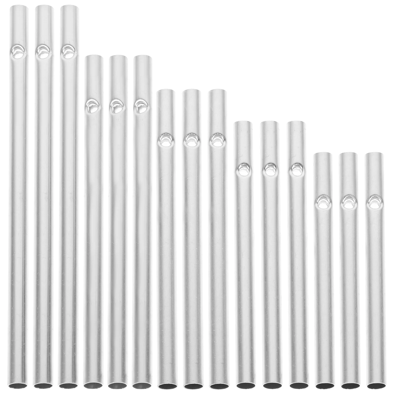60 Pcs Memorial Wind Chime Chimes Tube DIY Making Supplies Pipe Pendant Aluminum Tools
60 Pcs Memorial Wind Chime Chimes Tube DIY Making Supplies Pipe Pendant Aluminum Tools