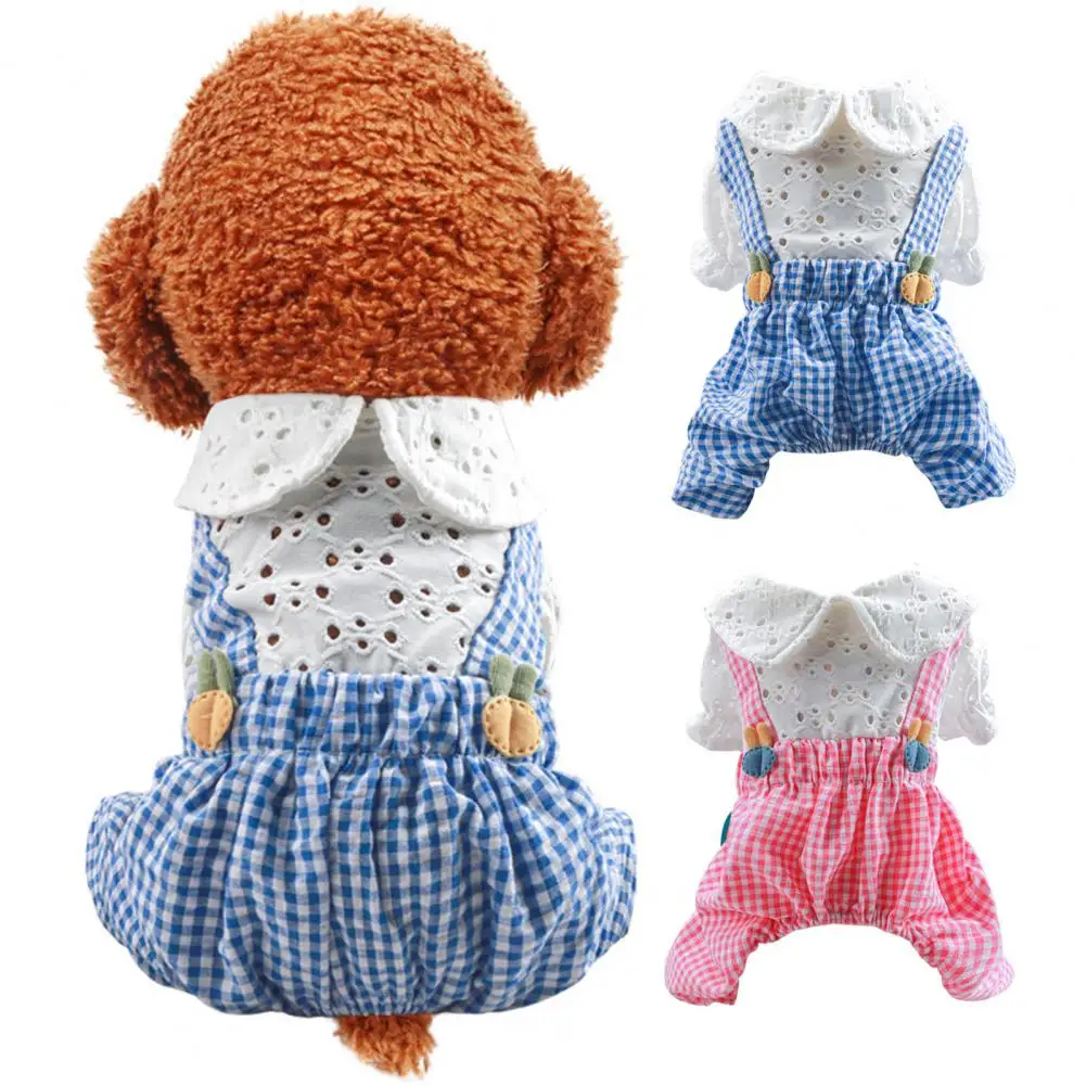 Pet Cloth Fashion Lightweight Quick-drying Comfortable Touch Pet Bunny Plaid Cloth for Outdoor Pet Overalls Pet Jumpsuit
Pet Cloth Fashion Lightweight Quick-drying Comfortable Touch Pet Bunny Plaid Cloth for Outdoor Pet Overalls Pet Jumpsuit