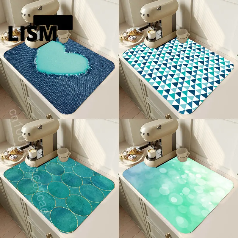 Super Absorbent Drain Pad Anti-Slip Heart Shape Tableware Dish Drying Mat Quick Dry Bathroom Kitchen Cafe Dinnerware Bottle Rug
Super Absorbent Drain Pad Anti-Slip Heart Shape Tableware Dish Drying Mat Quick Dry Bathroom Kitchen Cafe Dinnerware Bottle Rug