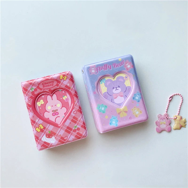 Cute Cartoon Photo Album 3 inch Film Polaroid Album 40 Pockets Korean Idol Photocard Holder Rabbit Bear Picture Collect Book
Cute Cartoon Photo Album 3 inch Film Polaroid Album 40 Pockets Korean Idol Photocard Holder Rabbit Bear Picture Collect Book
