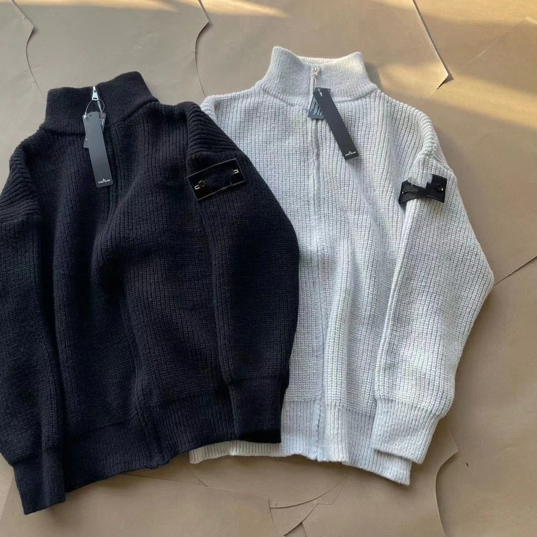 Stone knitted sweater autumn jacket trendy men's trendy women's casual cardigan jacket
Stone knitted sweater autumn jacket trendy men's trendy women's casual cardigan jacket
