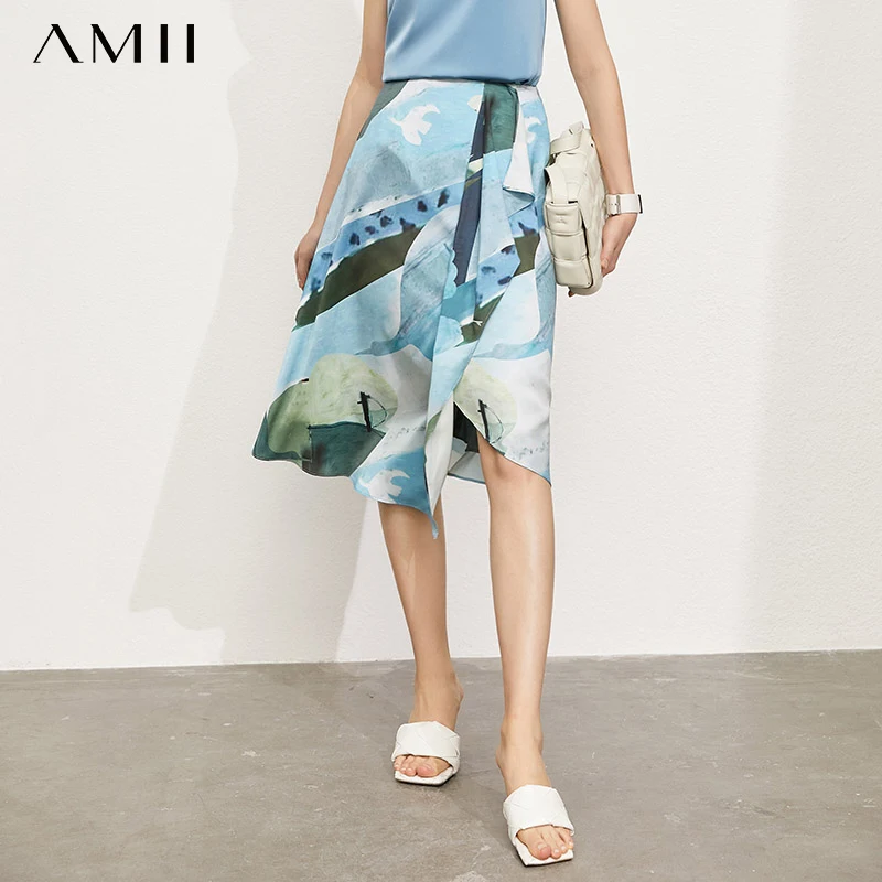 Amii Minimalism Summer New Fashion Dress For Women Causal High Waist Aline Asymmetrical Printed Women's Dress 12170214
Amii Minimalism Summer New Fashion Dress For Women Causal High Waist Aline Asymmetrical Printed Women's Dress 12170214