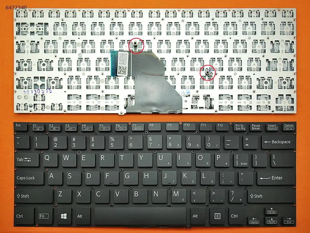 Клавиатура для ноутбука SONY SVF14321CLW SVF14325CLW SVF14413CLW, черная, без рамки, без фольги, для подсветки
Клавиатура для ноутбука SONY SVF14321CLW SVF14325CLW SVF14413CLW, черная, без рамки, без фольги, для подсветки