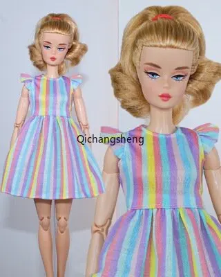 1/6 Doll Accessories Ruffle Sleeveless Stripped Dress For Barbie Doll Clothes Princess Outfits Summer Holiday Sundress Toy 11.5"
1/6 Doll Accessories Ruffle Sleeveless Stripped Dress For Barbie Doll Clothes Princess Outfits Summer Holiday Sundress Toy 11.5"